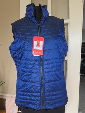 The North Face Royal Blue Quilted Insulated Vest